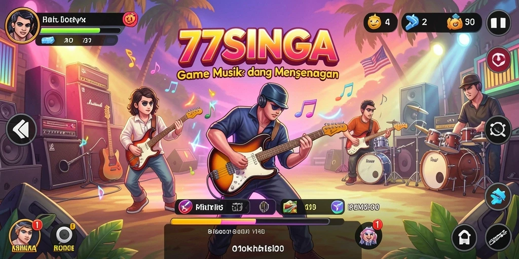 Tampilan screenshot gameplay 77SINGA yang menarik dan interaktif.