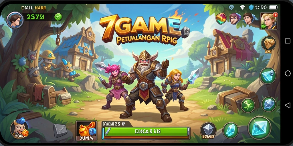 Tampilan gameplay 7GAME yang menegangkan dan penuh strategi.