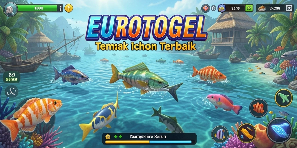 Gameplay seru Tembak Ikan di EUROTOGEL.