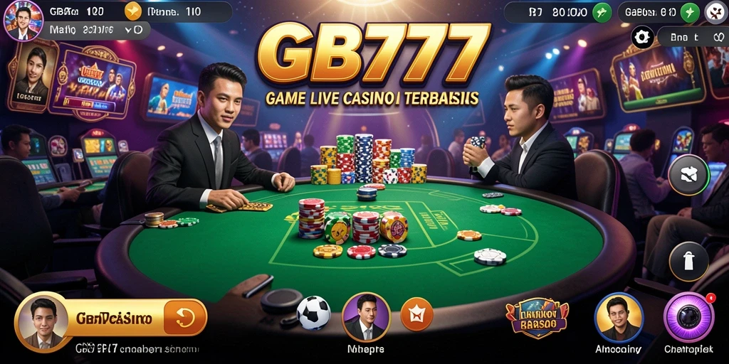 Tampilan aktivitas permainan Live Casino yang seru dan interaktif.