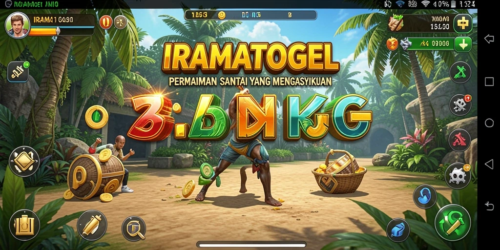 Screenshot gameplay IRAMATOGEL menampilkan aksi seru dan antarmuka yang menarik.