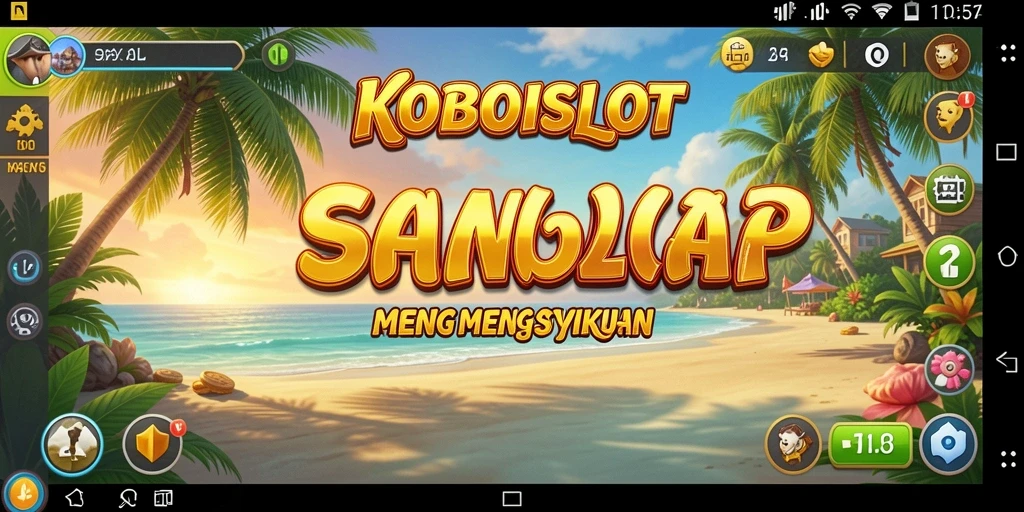 Screenshot gameplay <strong>KOBOISLOT</strong> menampilkan aksi yang seru dan penuh warna.