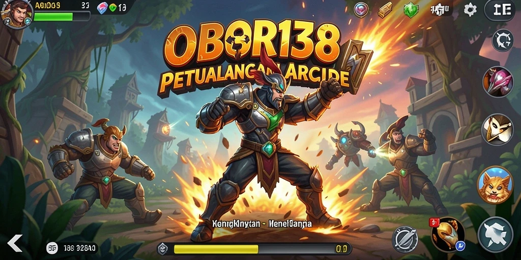 Tampilan gameplay OBOR138 yang seru dan penuh aksi.