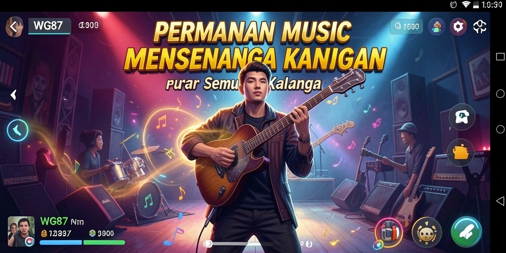 Tampilan gameplay WG87 yang interaktif dan menyenangkan.