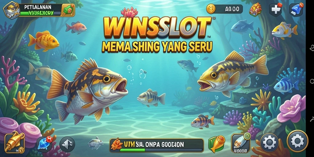 Tampilan gameplay WINSLOT yang menakjubkan saat memancing.