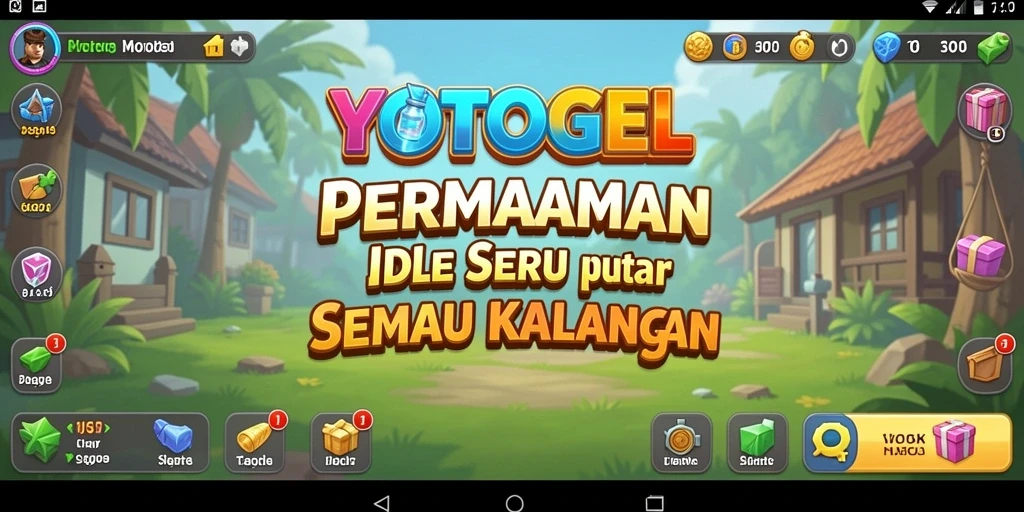 Gameplay YOTOGEL yang seru dan mendebarkan di layar.